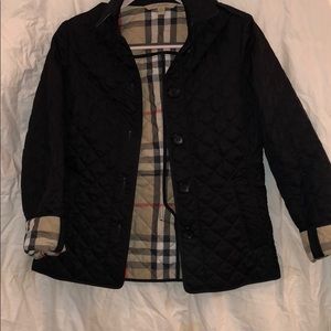 Burberry diamond quilted jacket